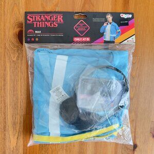 Stranger Things Max Costume Accessory Kit Jacket & Faux Headphone Youth 14-16